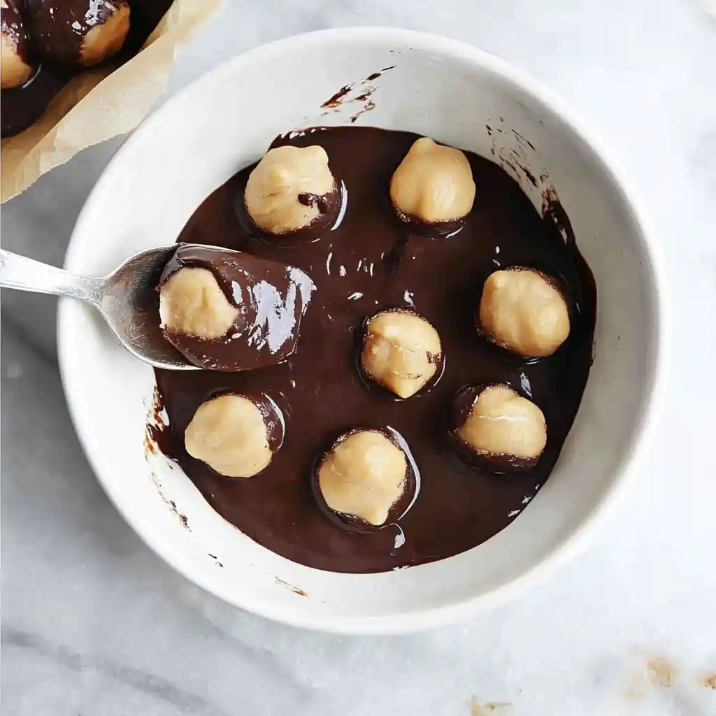 Step-by-step Chickpea Buckeyes recipe