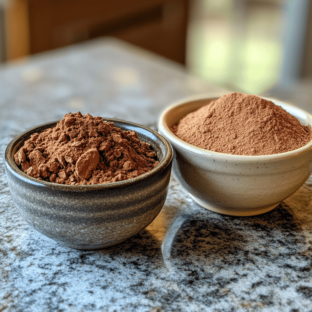 Cocoa powders for healthy chocolate muffins