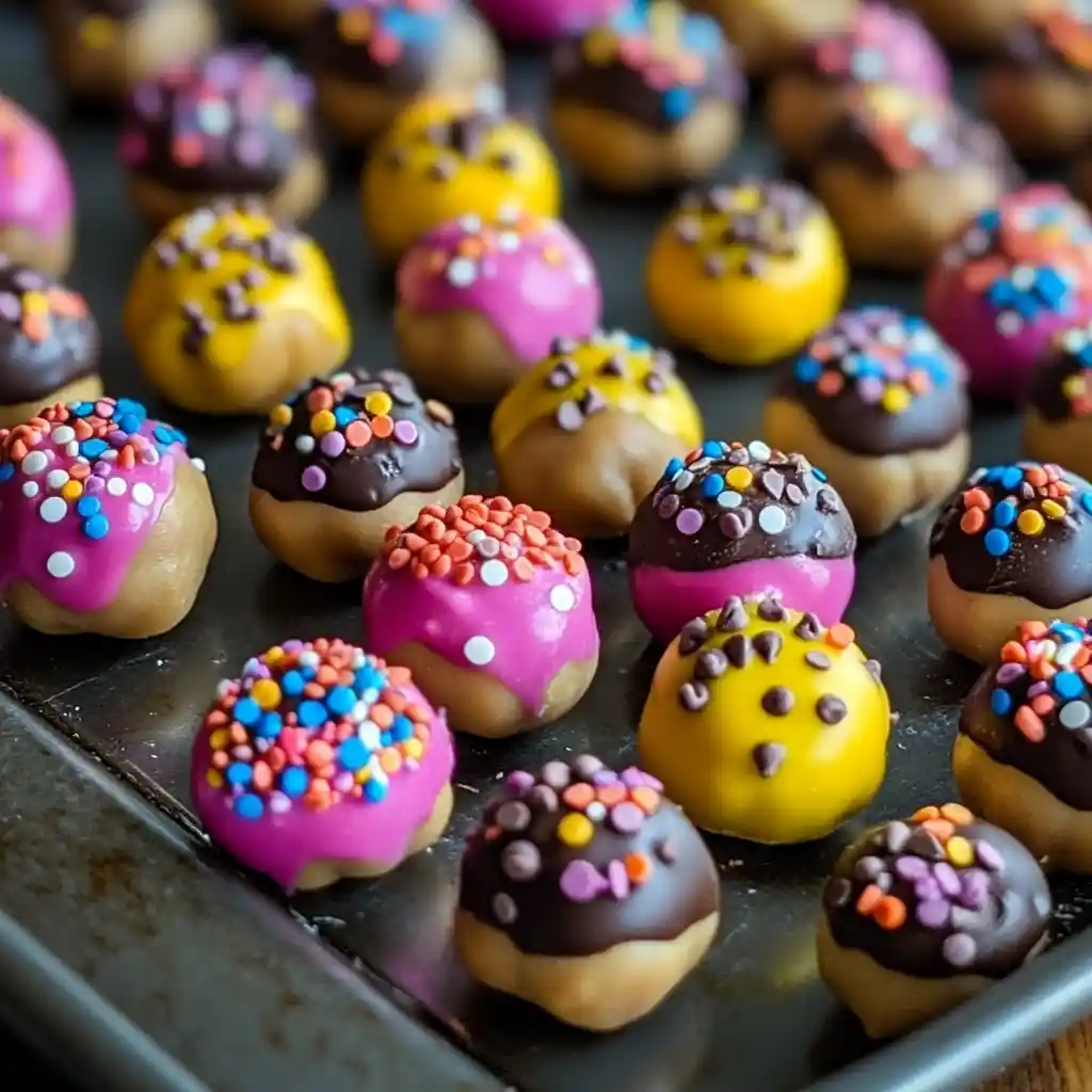 Kid-friendly Chickpea Buckeyes
