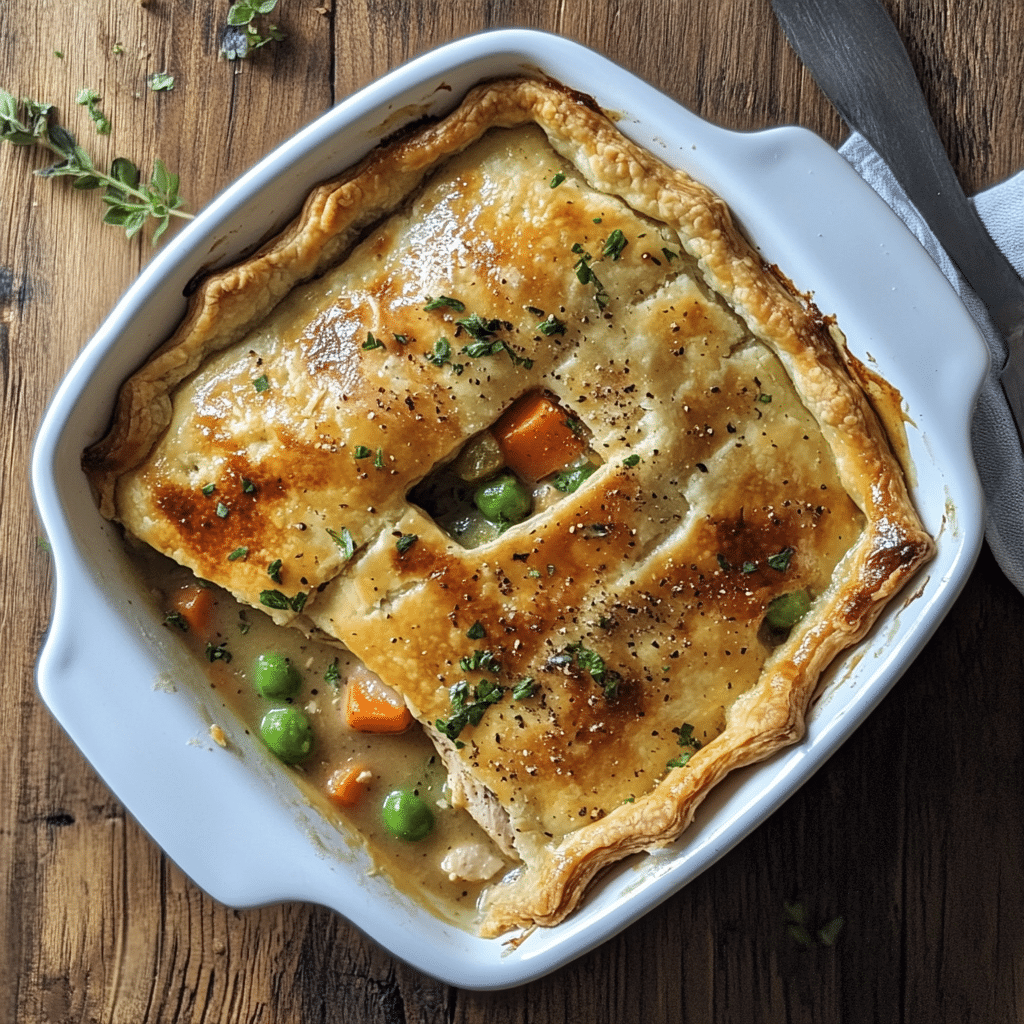 Low-carb alternative to KFC pot pie carbs