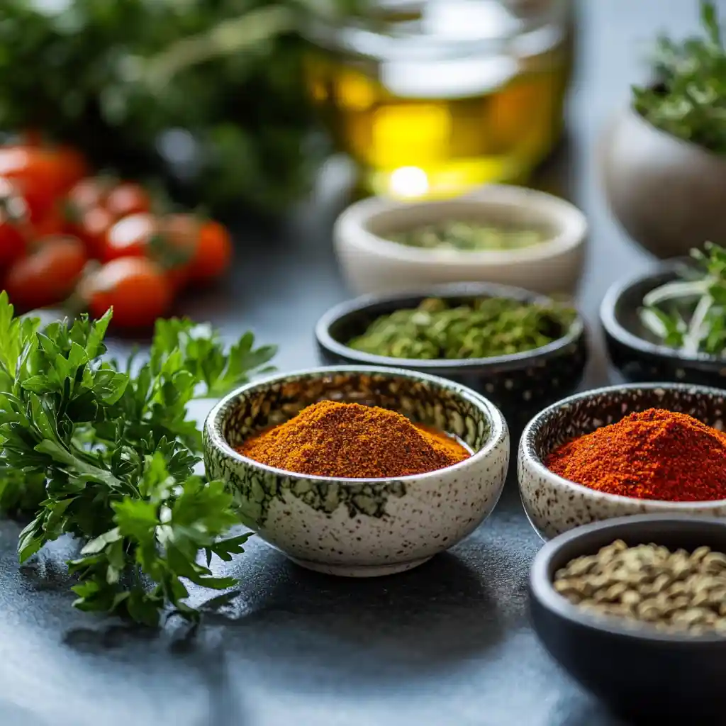 mediterranean-spices-lentil-salad Mediterranean spices for lentil and greens salad