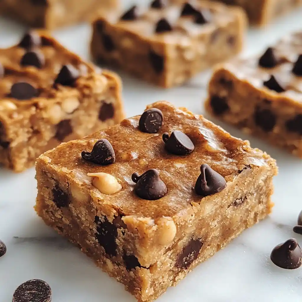 peanut-butter-chickpea-bars-closeup.jpg Close-up of healthy peanut butter chickpea bars
