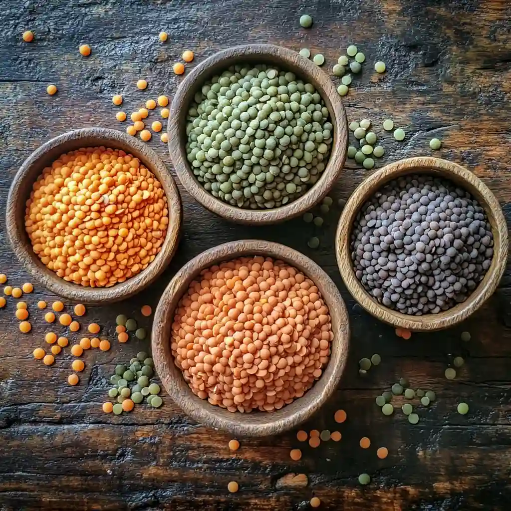 types-of-lentils-healthy-american-lentil-salad Types of lentils for healthy American lentil salad