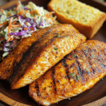 cracker barrel spicy grilled catfish served with Southern sides